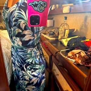 Tommy bahama Dress with pockets says XS but probably fits more like a S/M.